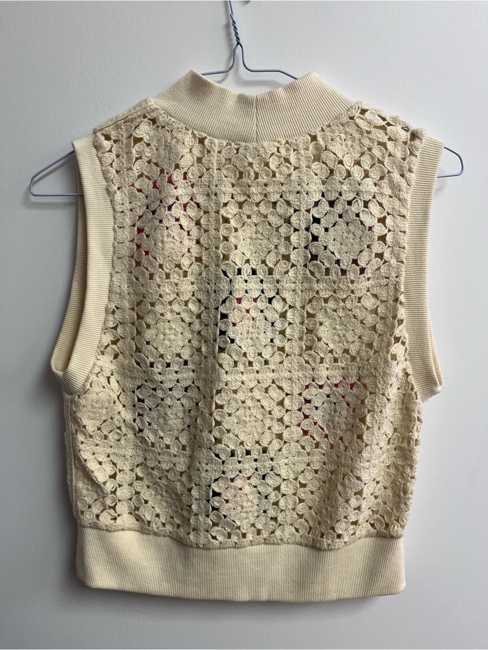 Crochet Sweater Vest - Picture 3 of 3